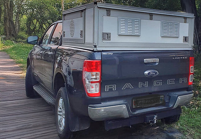 Pick-Up Box: auf der Bordwand