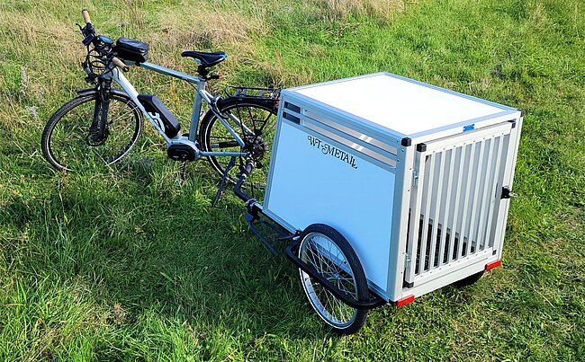 Fahrradanhänger für 1 Hund
